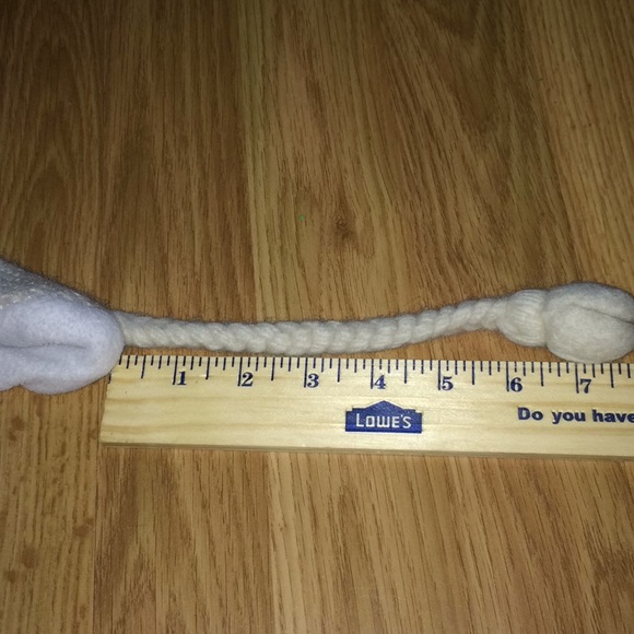 Nirvana Designs bunny hat hand knit Nepal - Picture 7 of 7